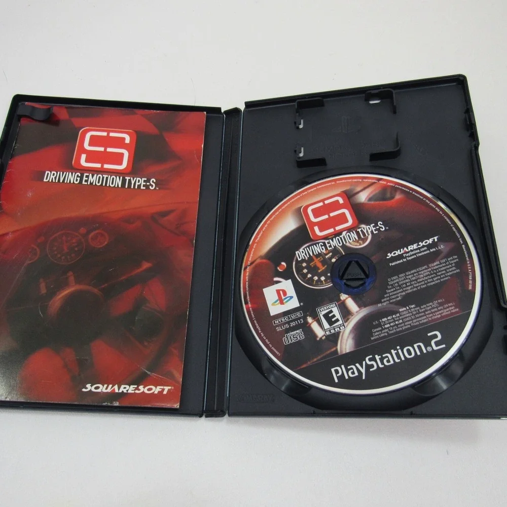 Driving Emotion Type-S (Sony PlayStation 2, PS2, 2001)‎